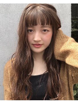 ティアラ 福島店(TIARA) ◎好感度◎ほつれロング×シースルーバング ひし形シルエット