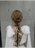 【ヘアセット】編み下ろし