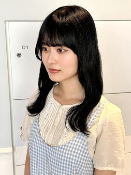ヘアアンドメイク ニューヨーク ニューヨーク 長岡天神店(Hair&Make NYNY) 色味を落ち着かせたい方におすすめブルーブラック！