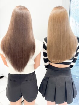 ノラ ウメダ(NORA UMEDA)の写真/【梅田エリア】で大人気NORAの注目店〈NORA UMEDA〉髪質改善/酸熱トリートメント￥12650☆感動の美髪へ！