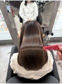 髪質改善ストレート