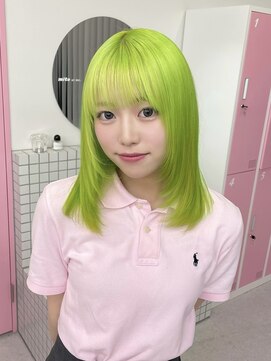 ミテ ナゴヤ(mite nagoya) キミドリカラー / エフェクトブリーチ / ハイトーン / 名駅