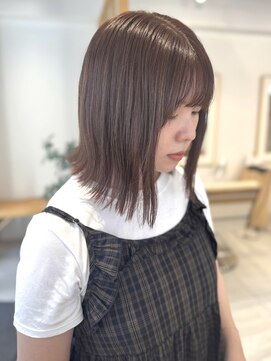 ノック(knock) ピンクブラウン/透明感カラー/ブラウン/ピンクカラー