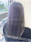 【Wカラー特化】森山担当 ブリーチあり×アイスシルバー