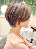 似合わせカット30代40代50代ショートボブくびれレイヤーカット