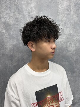 ウィム(WHIM) シャドウパーマ×波巻きパーマ