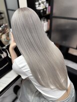 ラムシェール(LamChele)&nbsp;【lamchele】ホワイトシルバー×ブリーチカラー