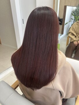 ミリ 奈良店(mm) チェリーブラウン/暖色カラー/カシスレッド/近鉄奈良