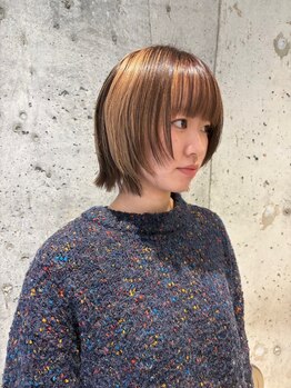 アース 高円寺店(HAIR & MAKE EARTH)の写真/ナチュラルだけど個性的なニュアンスデザインが可愛い♪