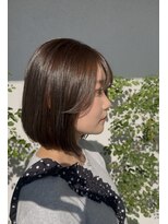 エフェクト(EFFECT hair care & Spa) 丸みボブ/透明感カラー/顔周りカット