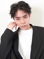 ラフィスヘアー シャルム 渋谷店(La fith hair charme)&nbsp;【La fith】メンズカット×フェザーパーマ×ショートマッシュ