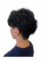 ブラウヘアアンドケア(care)&nbsp;メンズカット×ナチュラルパーマ