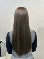 アールサロンギンザ(Rr SALON GINZA) 【カラー+髪質に合わせた髪質改善 】RrSALON HydroXE TR