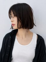 ドロップ(drop) 抜け感たっぷり◎大人の切りっぱなしボブ