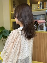ヒントステーション(HINTSTATION)&nbsp;〈浅草 半個室〉ミディアムウェーブ×アッシュブラウン