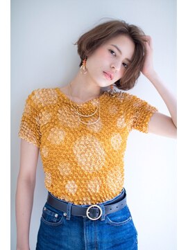 ロンドアベニール 北千住(Lond avenir) 【Lond avenir本田奈穂美】小顔◎30代、40代カジュアルショート