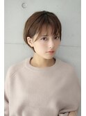 20代30代40代50代小顔大人可愛い西葛西ひし形ショートボブ