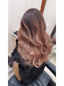 オーシャンシェリー(Ocean Sherry) バレイヤージュカラー