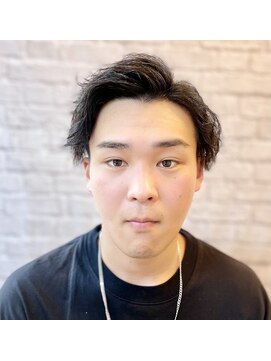 ヘアサロン 銀座マツナガ新宿店(hair salon) アップバングツイストスパイラルパーマ