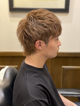 ヒロギンザバーバーショップ 神楽坂店(HIRO GINZA BARBER SHOP) 超トレンド！マッシュウルフスタイル