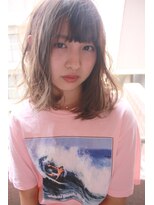 トゥーリ 筑紫野店(tuuli)&nbsp;20代30代40代50代ひし形デジタルパーマエアリーミディ黒髪
