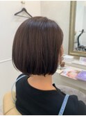 ベージュカラー×軽めボブ[水戸/髪質改善/ヘッドスパ]