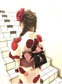 浴衣着付け＋ヘアセット