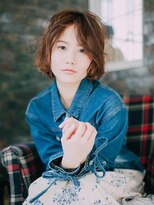 美容室チック 大島店(chic)&nbsp;クシャッとレディショートボブ［大島/大島駅］