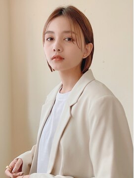 ノットバイベル 大宮(knot by belle) 首が綺麗に見えるミニボブ＊knot大宮