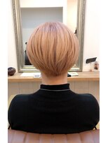 クラス(CLASS)&nbsp;ハンサムショート20代30代人気☆透明感ブロンドベージュショート