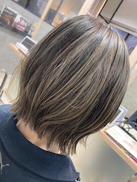アール ヘアーアンドメイク Nouveau厚木店(R Hair&Make) バレイヤージュベージュ