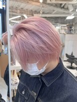 ペレ 渋谷(PELE)&nbsp;K229_ホワイトピンク ブリーチ2回~