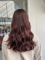 ガリカ シーム(Gallica/SEAM)&nbsp;【桑原雪音】透明感艶髪大人ピンクブラウン/暖色カラー<原宿>