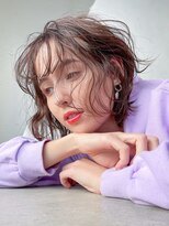 アイティー バイ アルバム 中野店(IT by ALBUM)&nbsp;ふわっとボブ_チェリーブラウンフェミニンロング_29099