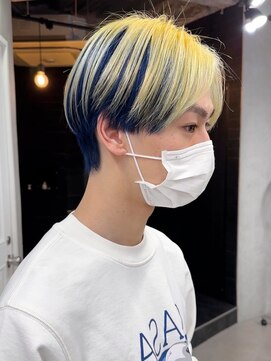 キラ 原宿(KILLA) インナーカラー/ツートンカラー/ダブルカラー/メンズ/前髪