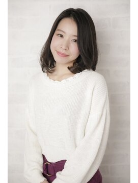 ルルディ バイ アフロディーテ銀座(luludi by APHRODITE) くびれヘア/アプリコットオレンジ/ハイライト/縮毛矯正/銀座