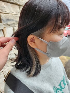 リュドール 一宮(Rue D'or) インナーカラー☆リュドール一宮川部