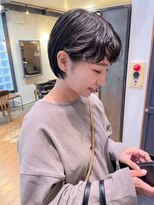 チックタック モーガン モデル(TICK-TOCK MORGAN Model)&nbsp;前髪パーマスタイル