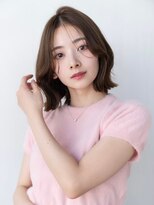 イオ 本厚木(io)&nbsp;切りっぱなしボブくびれミディアムナチュラルカラーレイヤー