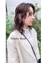 緩め大きめニュアンスパーマ