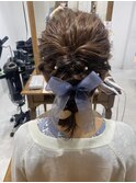 結婚式ヘアセットデートヘアヘアアレンジライブヘア編み込み