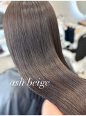 ブリーチなしで叶えるアッシュベージュ *RINA