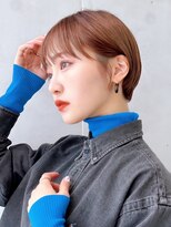 セイドット リー(Say. Ree)&nbsp;Say.ree マッシュショート ミルクティーアッシュ ぱっつん前髪