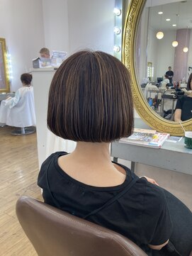 コワファースト 別府 ハイライト×ミニボブ