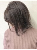 20代30代◎大人かわいいラベンダーグレージュ×レイヤーボブ
