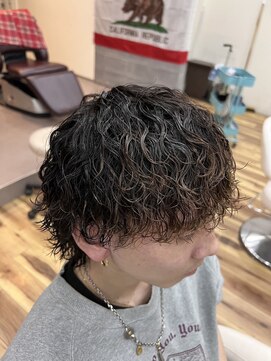 スウェル 津田沼店(Swell) 波巻きスパイラルパーマ[津田沼駅/Men's/メンズカット/パーマ]