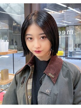 ミィ 浦和(mee) 前髪/アンブレラカラー/こなれミディ/イメチェン/ウェーブパーマ