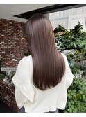 艶髪ロング ブラウンカラー