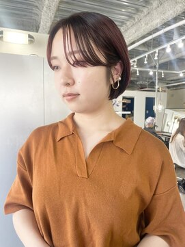 ホリー(HOLLY) ボブ＋レッドブラウンカラー