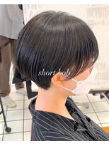 ヘアーアンドメイク サワ 上田本店(SAWA)&nbsp;20代30代大人可愛い小顔 ショートボブレイヤー